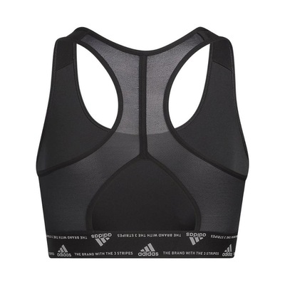 Top adidas Treino Médio Suporte Powerreact - Adulto - Foto 2
