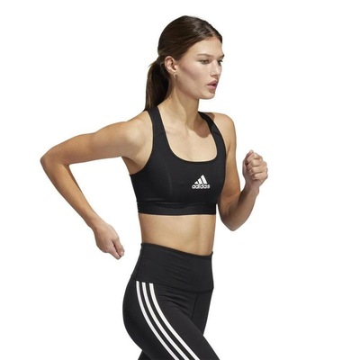 Top adidas Treino Médio Suporte Powerreact - Adulto - Foto 6