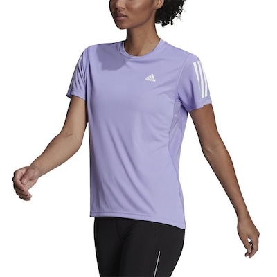 Camiseta adidas Own The Run Cooler - Feminina - Foto 3
