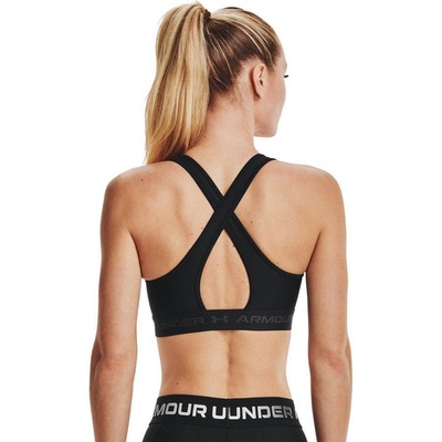 Top Fitness Under Armour Crossback Mid Bra - Feminino - Foto 2