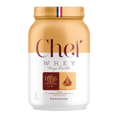 Chef Whey Protein Gourmet + Paris 6 Chef Whey - Doce de Leite - 800g - Foto 1