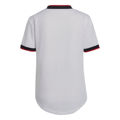Camisa do Flamengo adidas II 22/23 - Feminina - Foto 2