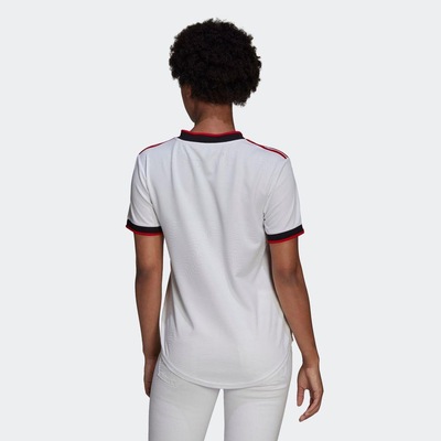 Camisa do Flamengo adidas II 22/23 - Feminina - Foto 5