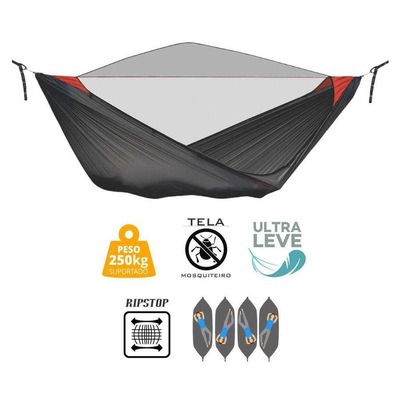 Rede para Camping Azteq Tirol com Tela Mosquiteiro - Foto 2