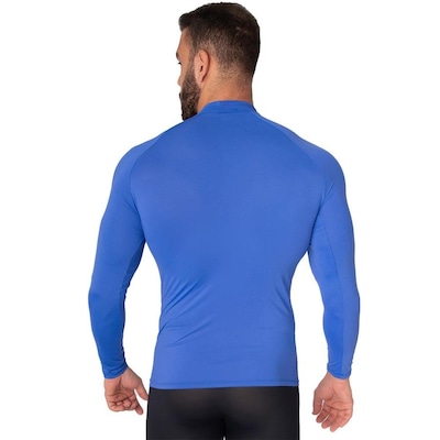 Camiseta Manga Longa Térmica Segunda Pele Vekyo Compressão Proteção UV - Masculina - Foto 2