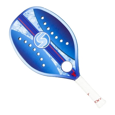 Raquete de Beach Tennis Sexy Sirf Blue + Capa - Foto 1