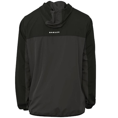 Jaqueta Oakley Windbreaker Blocked Jacket Blackout - Masculina - Foto 2