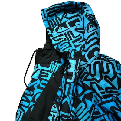 Jaqueta Quiksilver Scally Word Block Full Print - Masculina - Foto 3