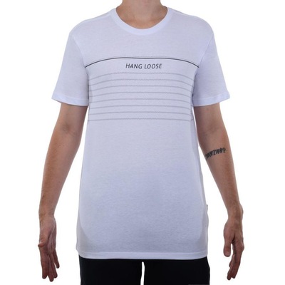 Camiseta Hang Loose Manga Curta Silk Microstripe - Masculina - Foto 3