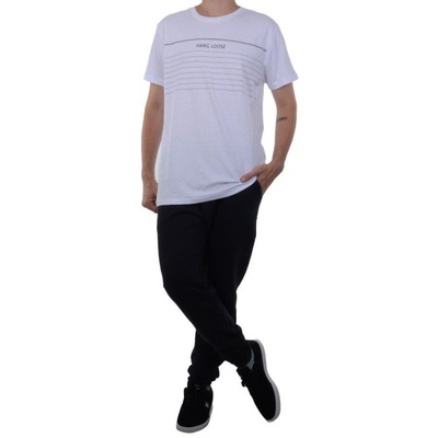Camiseta Hang Loose Manga Curta Silk Microstripe - Masculina - Foto 4