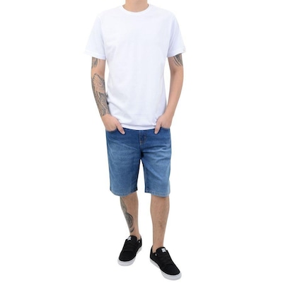 Camiseta Rip Curl Plain Tee - Masculina - Foto 4