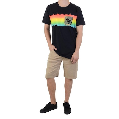 Camiseta Billabong Fire Pocket - Masculina - Foto 3