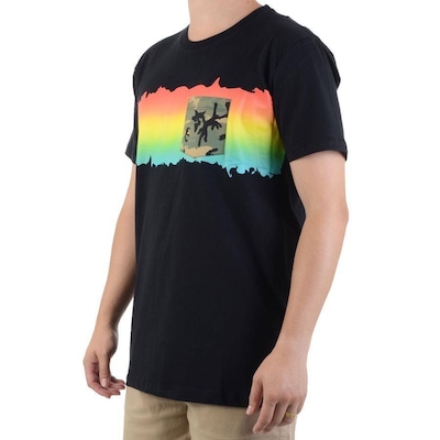 Camiseta Billabong Fire Pocket - Masculina - Foto 4
