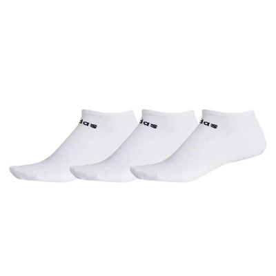 Kit Meias Cano Curto adidas Basic No Show - Unissex - 3 Pares - Foto 1