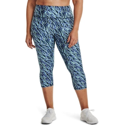 Calça Capri Under Armour HeatGear Print - Feminina - Foto 3