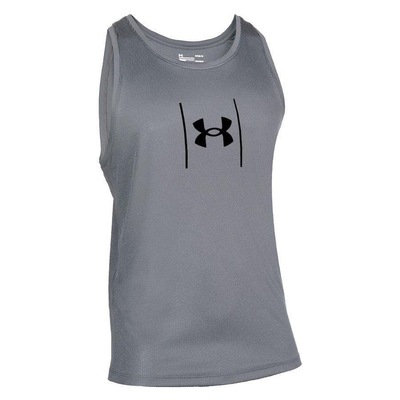 Camiseta Regata Under Armour Stride Shock - Masculina - Foto 1
