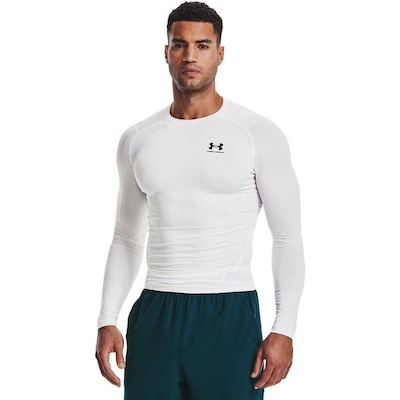 Camisa de Compressão Manga Longa Under Armour HG Comp - Masculina - Foto 1