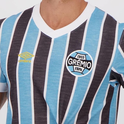 Camisa Umbro Grêmio Retrô 1983 - Masculina - Foto 4