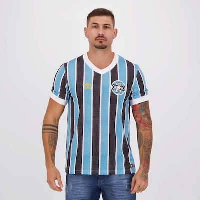 Camisa Umbro Grêmio Retrô 1983 - Masculina - Foto 1