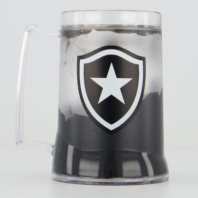 Caneca em Gel do Botafogo Escudo Cebola Brindes - 400ml - Foto 1