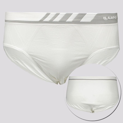 Kit de Cuecas Slip Lupo Microfibra Sem Costuracom 3 Unidades - Adulto - Foto 3