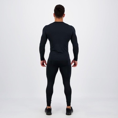 Kit Kappa: Camiseta Manga Longa Térmica + Calça - Masculina - Foto 3