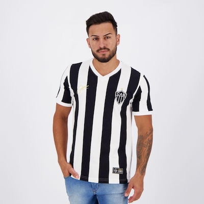 Camisa do Atlético Mineiro Retrô 1983 Éder - Masculina - Foto 1