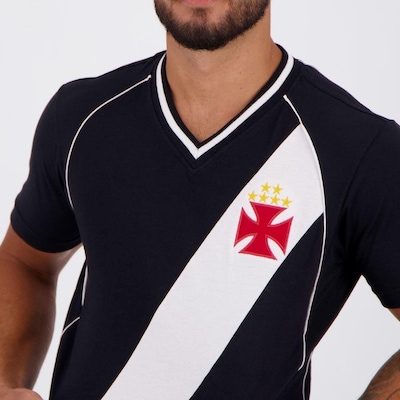 Camisa do Vasco da Gama Retrô 2000 Brasileiro - Masculina - Foto 4