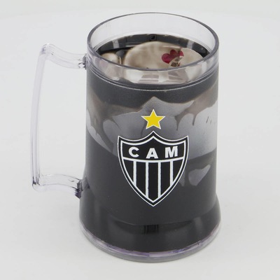 Caneca em Gel do Atlético Mineiro Escudo Galo Cebola Brindes - 400ml - Foto 2