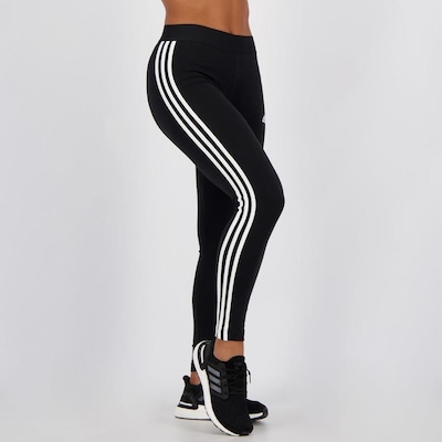 Calça Legging Feminina 3 Listras adidas - Foto 2