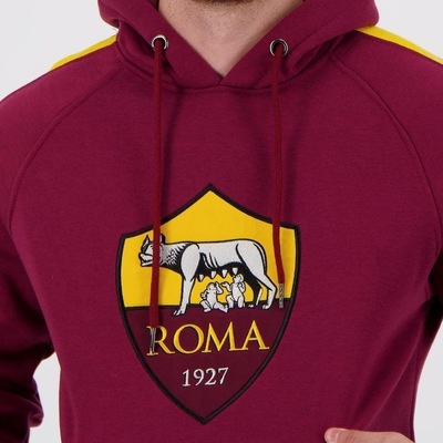 Blusão de Moletom Roma Futfanatics Giallorossi - Masculino - Foto 4