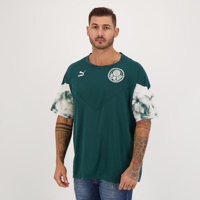 Camisa Puma Palmeiras Iconic MCS - Masculina - Foto 2