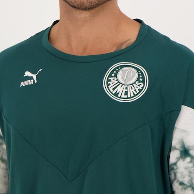 Camisa Puma Palmeiras Iconic MCS - Masculina - Foto 4