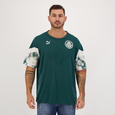 Camisa Puma Palmeiras Iconic MCS - Masculina - Foto 1