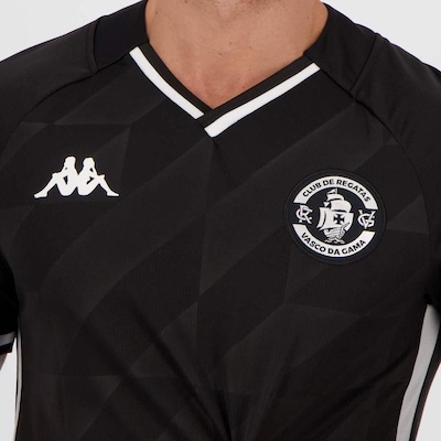 Camisa Kappa Vasco III 2021 31 M. Gabriel - Masculina - Foto 4