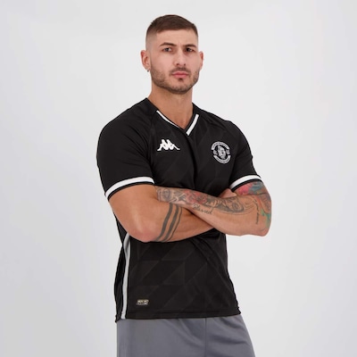 Camisa Kappa Vasco III 2021 31 M. Gabriel - Masculina - Foto 5