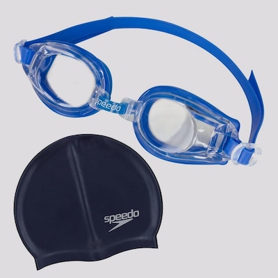 Kit Speedo Touca e Óculos de Natação - Foto 1