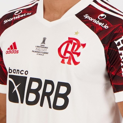 Camisa adidas Flamengo II 2021 Final Libertadores 2021 - Masculina - Foto 4