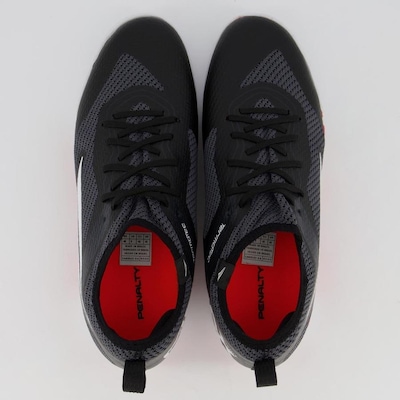Chuteira Futsal Penalty Max 500 Ecoknit XXI - Adulto - Foto 4