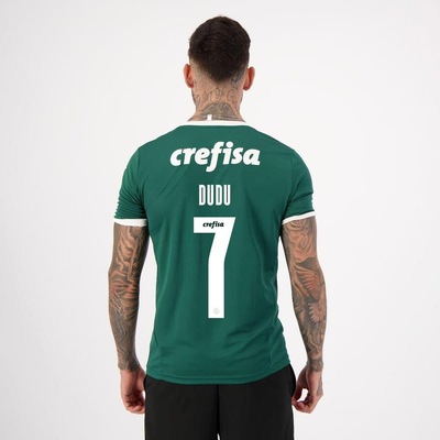 Camisa Puma Palmeiras I 2022 7 Dudu - Masculina - Foto 1