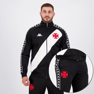 Agasalho Kappa Vasco Viagem 2021 - Masculino - Foto 5
