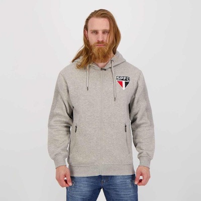 Jaqueta de Moletom do São Paulo Escudo - Masculina - Foto 1