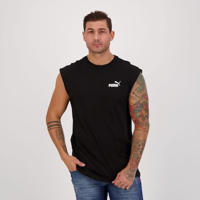 Camiseta Regata Puma Machão ESS Sleveless - Masculina - Foto 1