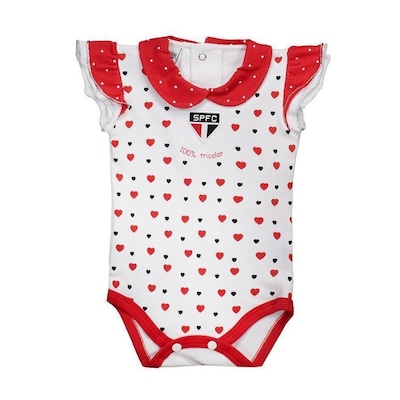 Body do São Paulo Reve Dor Heart - Infantil - Foto 1