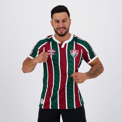 Camisa Umbro Fluminense I 2020 Nº9 Fred - Masculina - Foto 5