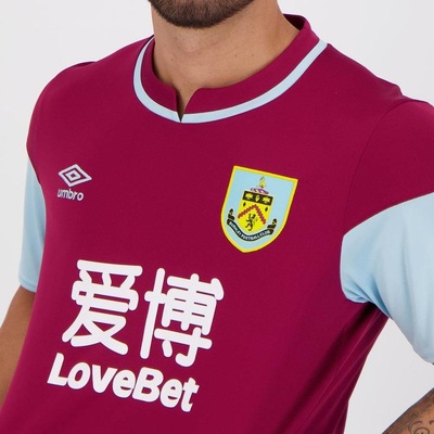 Camisa Umbro Burnley Home 2021 - Masculina - Foto 4