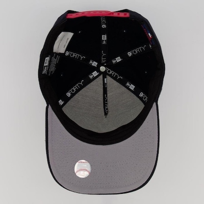 Boné Aba Curva New Era MLB New York Yankees 940 Logo - Snapback - Adulto - Foto 3