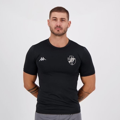 Camisa Térmica Kappa Vasco Sport - Masculina - Foto 1