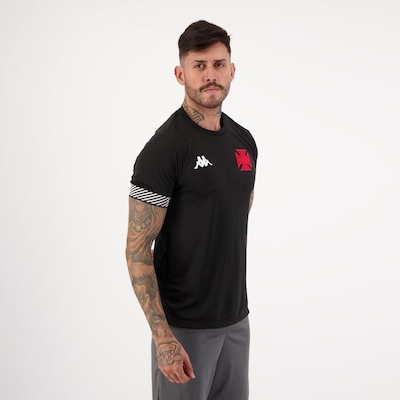 Camisa Kappa Vasco Viagem 2021 - Masculina - Foto 5