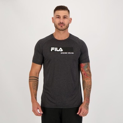 Camiseta Fila Basic Train Melange - Masculina - Foto 1